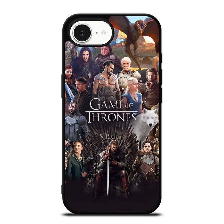 GAME OF THRONES CARTOON CHARACTERS iPhone 16e Case Cover