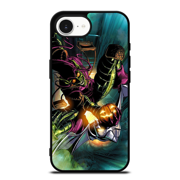 GREEN GOBLIN SPIDERMAN CARTOON iPhone 16e Case Cover