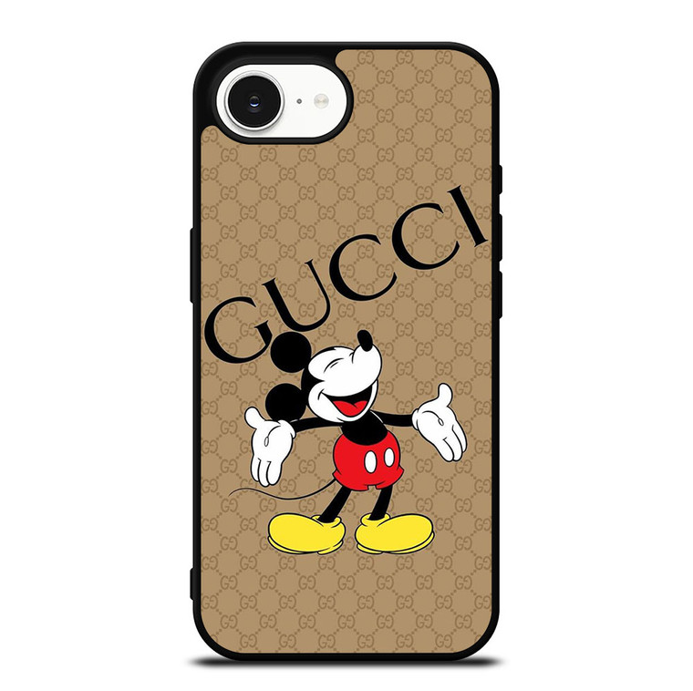 GUCCI LOGO ICON X MICKEY MOUSE DISNEY iPhone 16e Case Cover