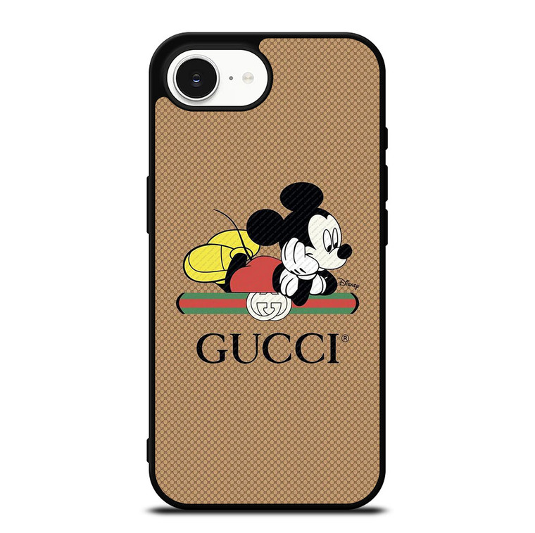 GUCCI LOGO X DISNEY MICKEY MOUSE ICON iPhone 16e Case Cover
