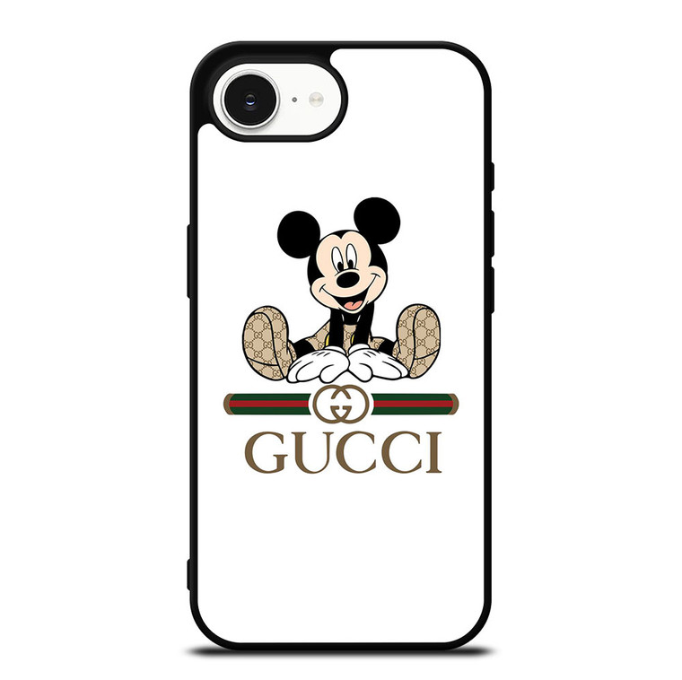 GUCCI LOGO X MICKEY MOUSE DISNEY iPhone 16e Case Cover
