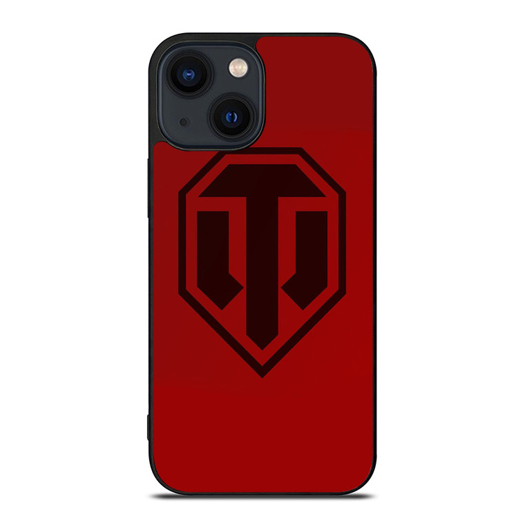 WORLD OF TANKS SYMBOL RED  iPhone 14 Plus Case Cover WORLD OF TANKS SYMBOL RED  iPhone 14 Plus Case Cover