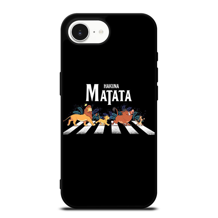 HAKUNA MATATA LION KING ABBEY ROAD iPhone 16e Case Cover