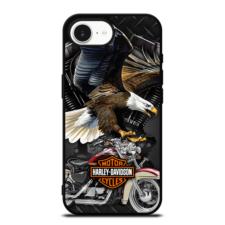 HARLEY DAVIDSON EAGLE METAL LOGO iPhone 16e Case Cover