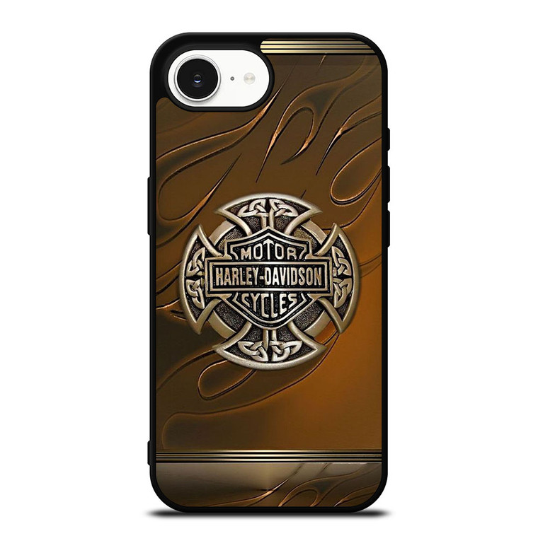 HARLEY DAVIDSON LOGO METAL FIRE iPhone 16e Case Cover
