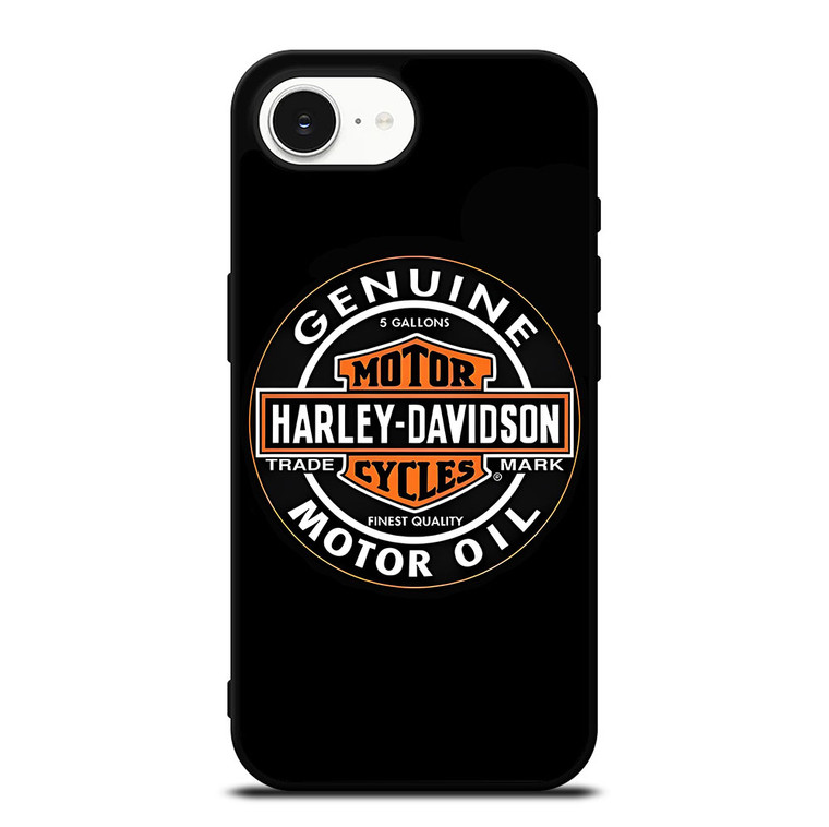 HARLEY DAVIDSON MOTOR OIL BADGE iPhone 16e Case Cover