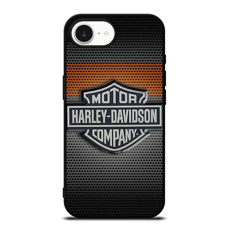 HARLEY DAVIDSON MOTORCYCLES COMPANY METAL LOGO iPhone 16e Case Cover
