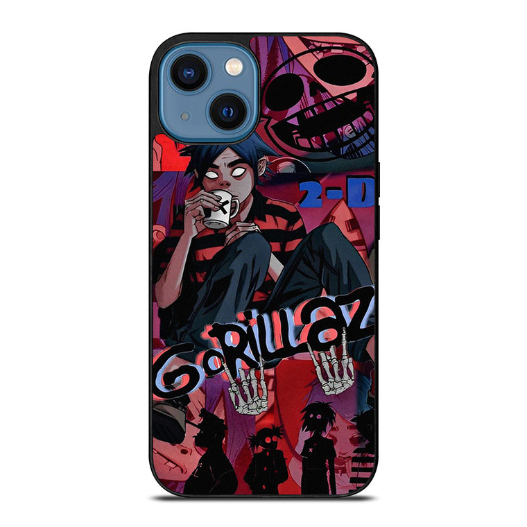 2-D GORILLAZ BAND  iPhone 14 Case Cover