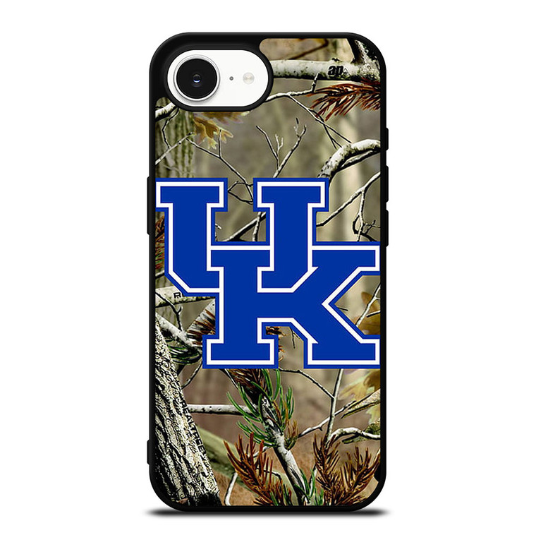 KENTUCKY WILDCATS UNIVERSITY CAMO LOGO iPhone 16e Case Cover