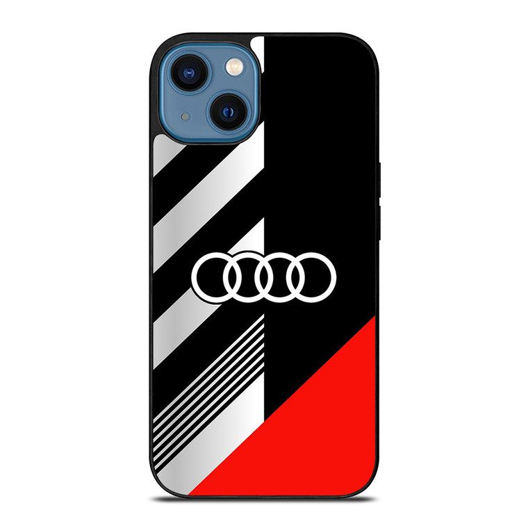 AUDI CAR LOGO LIVERY  iPhone 14 Case Cover