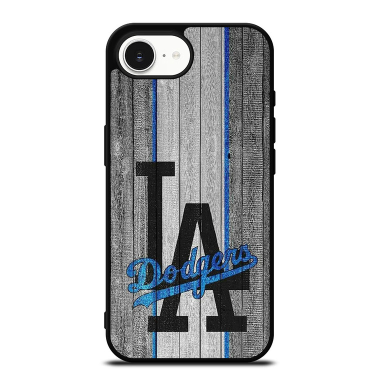 LOS ANGELES DODGERS BASEBALL WOOD LOGO iPhone 16e Case Cover
