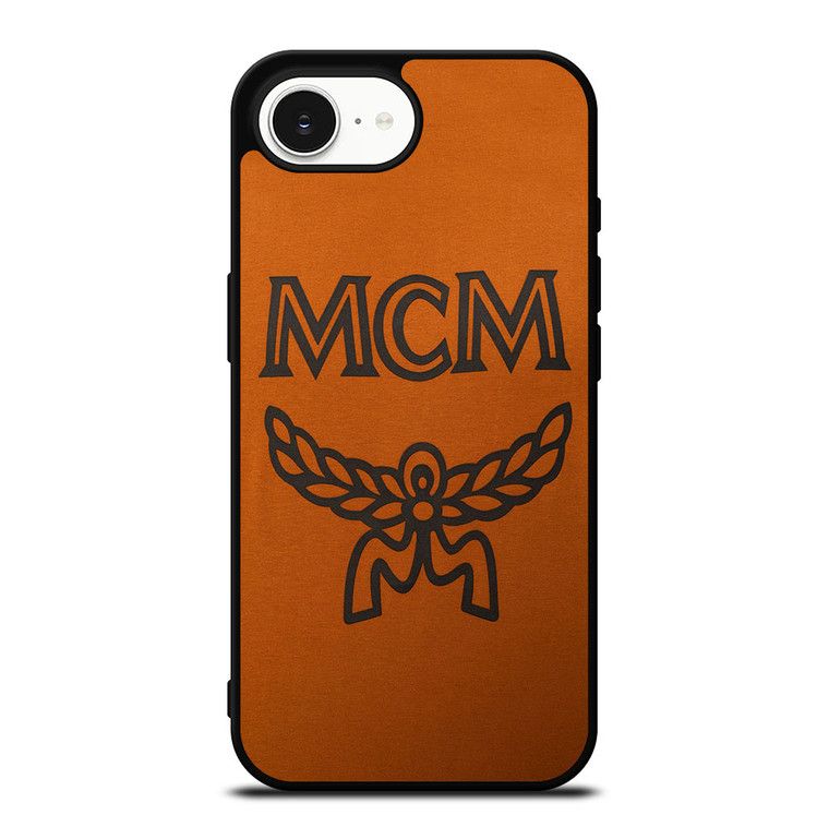 MCM WORLDWIDE SUEDE LOGO iPhone 16e Case Cover