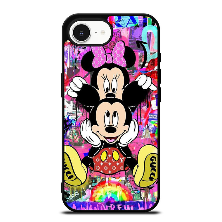 MICKEY MINNIE MOUSE DISNEY GUCCI PRADA OFF WHITE NIKE iPhone 16e Case Cover MICKEY MINNIE MOUSE DISNEY GUCCI PRADA OFF WHITE NIKE iPhone 16e Case Cover