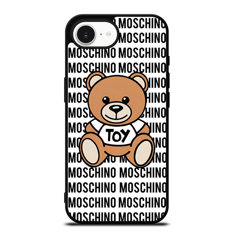 MOSCHINO MOSCHINO BEAR iPhone 16e Case Cover MOSCHINO MOSCHINO BEAR iPhone 16e Case Cover