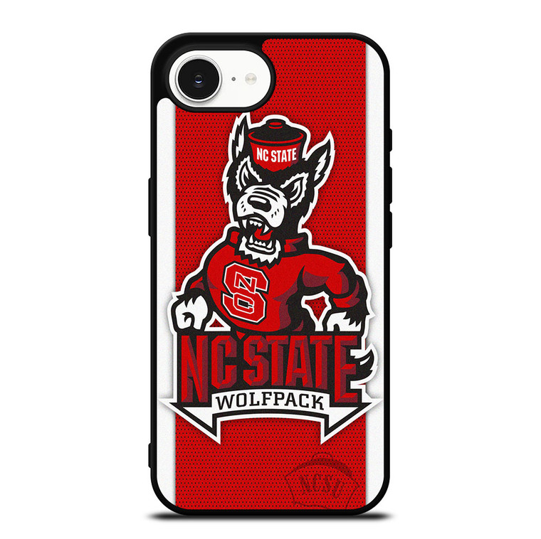 NC STATE WOLFPACK FOOTBALL CARBON LOGO iPhone 16e Case Cover NC STATE WOLFPACK FOOTBALL CARBON LOGO iPhone 16e Case Cover