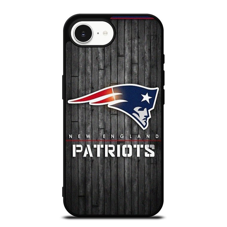 NEW ENGLAND PATRIOTS NFL WOOD LOGO iPhone 16e Case Cover
