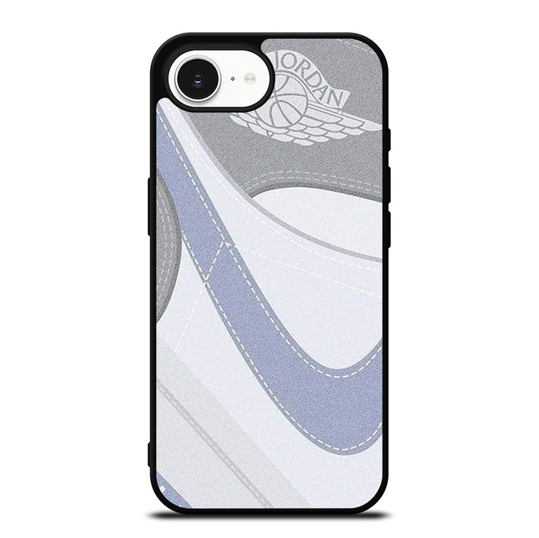 NIKE AIR JORDAN 1 HIGH GREY iPhone 16e Case Cover NIKE AIR JORDAN 1 HIGH GREY iPhone 16e Case Cover