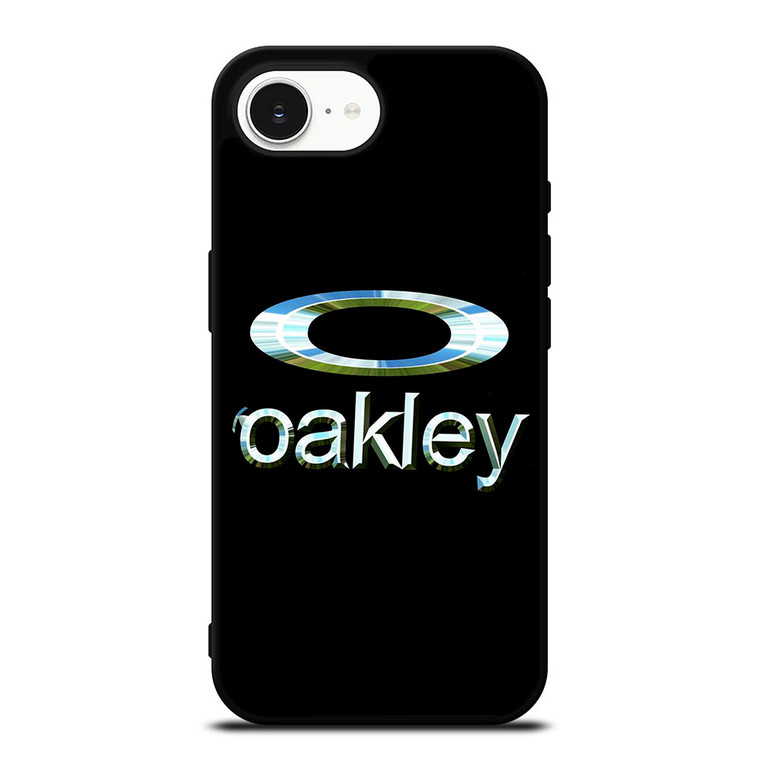 OAKLEY METAL BLACK EMBLEM iPhone 16e Case Cover
