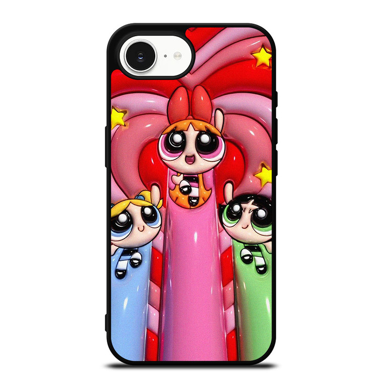 POWERPUFF GIRLS 3D ART CARTOON iPhone 16e Case Cover
