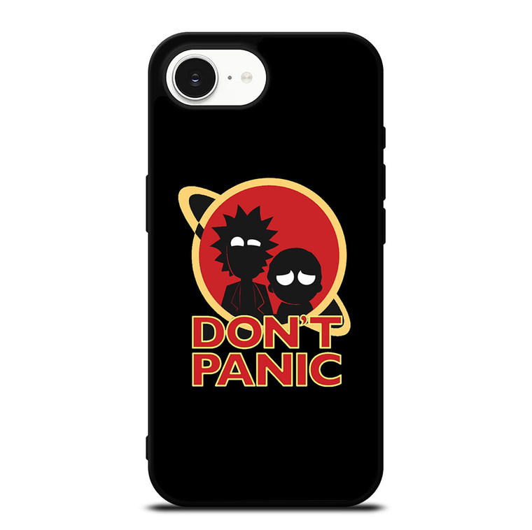 RICK AND MORTY DONT PANIC iPhone 16e Case Cover