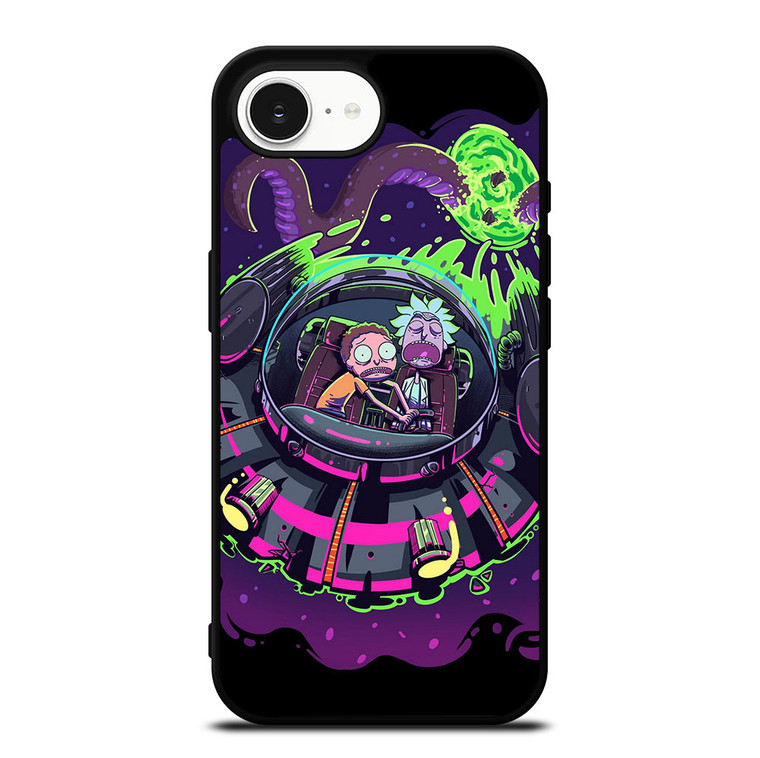 RICK AND MORTY TRIPPY ART iPhone 16e Case Cover