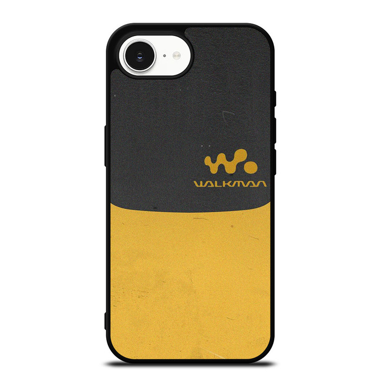 SONY WALKMAN LEATHER iPhone 16e Case Cover
