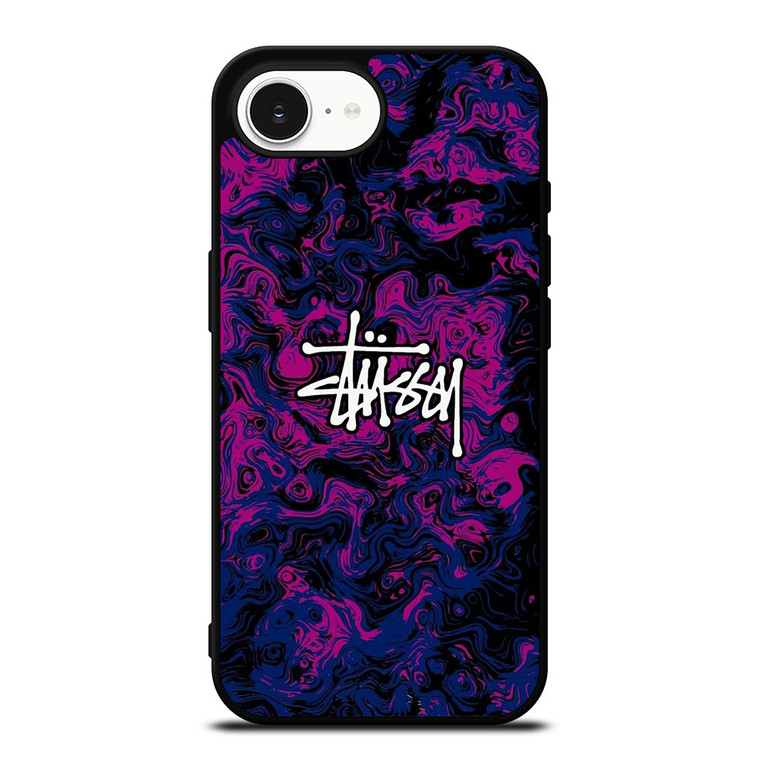 STUSSY PURPLE LOGO iPhone 16e Case Cover