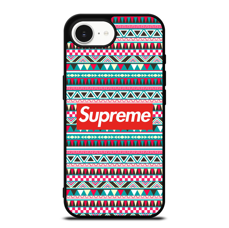SUPREME AZTEC PATTERN iPhone 16e Case Cover