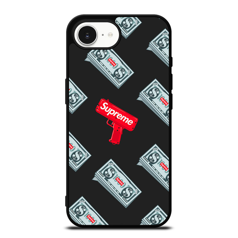 SUPREME MONEY GUN iPhone 16e Case Cover