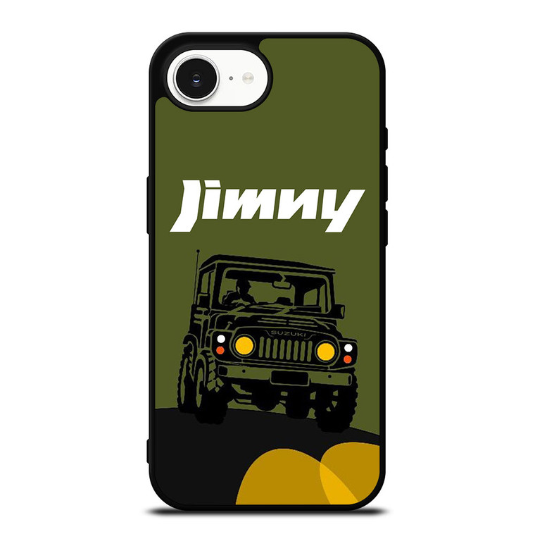 SUZUKI JIMNY ILLUSTRATION LOGO iPhone 16e Case Cover