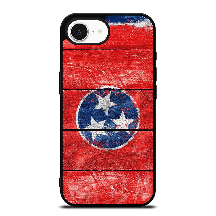 TENNESSEE FLAG WOOD LOGO iPhone 16e Case Cover