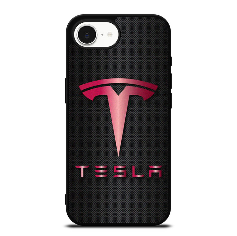 TESLA PINK CARBON iPhone 16e Case Cover