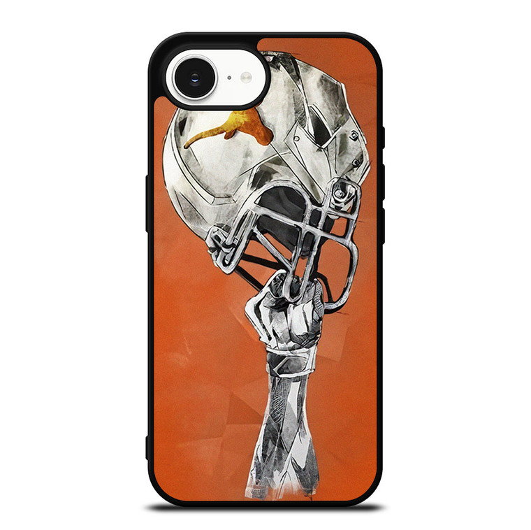TEXAS LONGHORNS FOOTBALL HELMET iPhone 16e Case Cover
