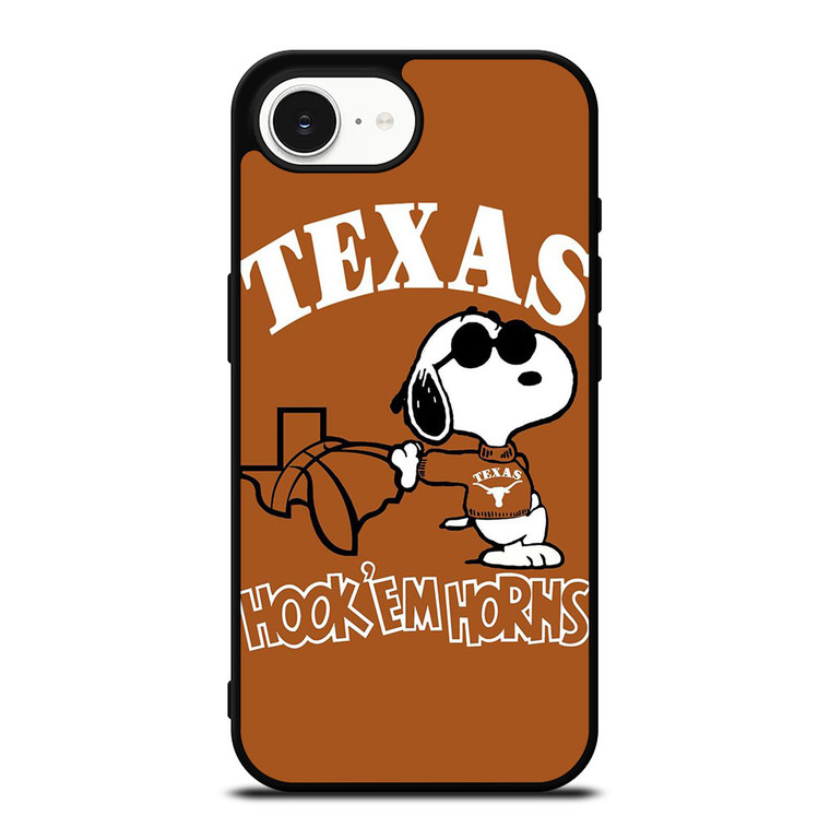 TEXAS LONGHORNS FOOTBALL SNOOPY iPhone 16e Case Cover