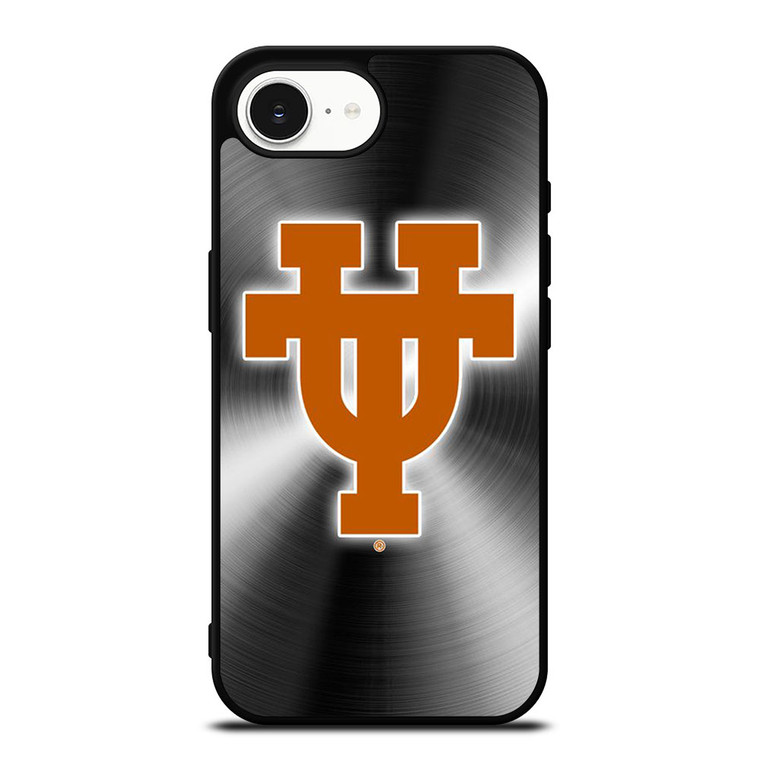 TEXAS LONGHORNS METAL LOGO iPhone 16e Case Cover