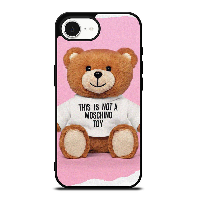 THIS IS NOT MOSCHINO TOY BEAR iPhone 16e Case Cover THIS IS NOT MOSCHINO TOY BEAR iPhone 16e Case Cover