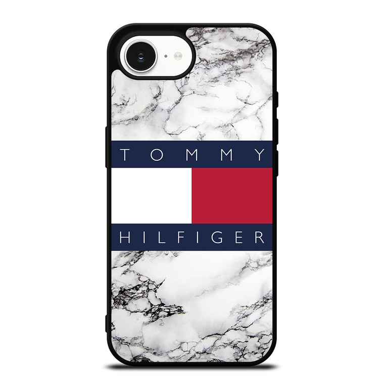 TOMMY HILFIGER WHITE MARBLE iPhone 16e Case Cover