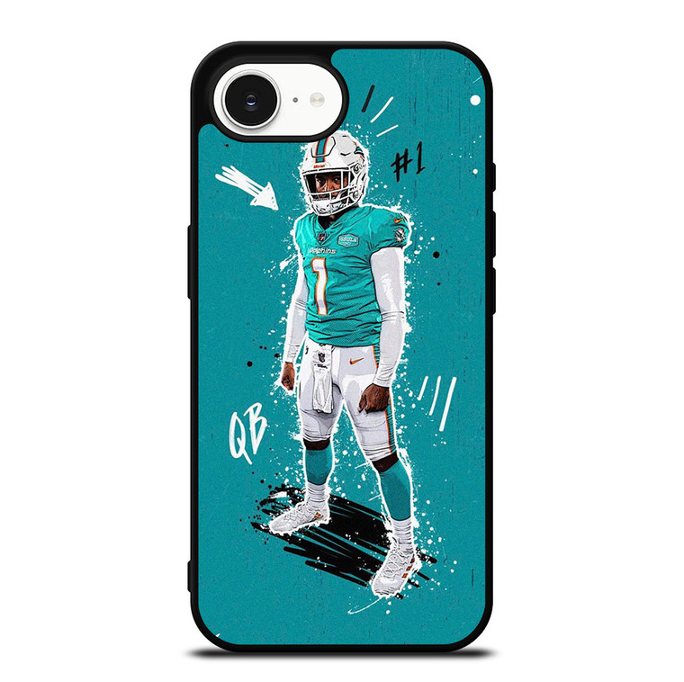 TUA TAGOVAILOA MIAMI DOLPHINS FOOTBALL iPhone 16e Case Cover TUA TAGOVAILOA MIAMI DOLPHINS FOOTBALL iPhone 16e Case Cover