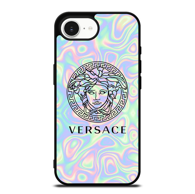VERSACE EMBLEM LIQUID iPhone 16e Case Cover VERSACE EMBLEM LIQUID iPhone 16e Case Cover