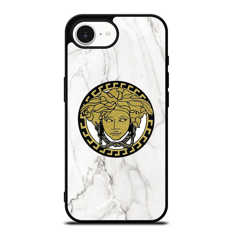 VERSACE GOLDEN LOGO ICON MARBLE iPhone 16e Case Cover VERSACE GOLDEN LOGO ICON MARBLE iPhone 16e Case Cover