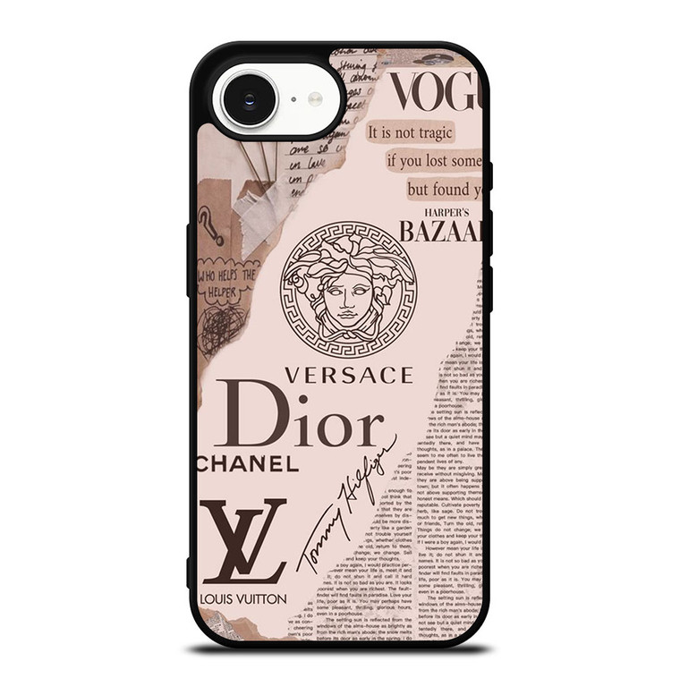 VERSACE LOUIS VUITTON LV DIOR WALLPAPER iPhone 16e Case Cover