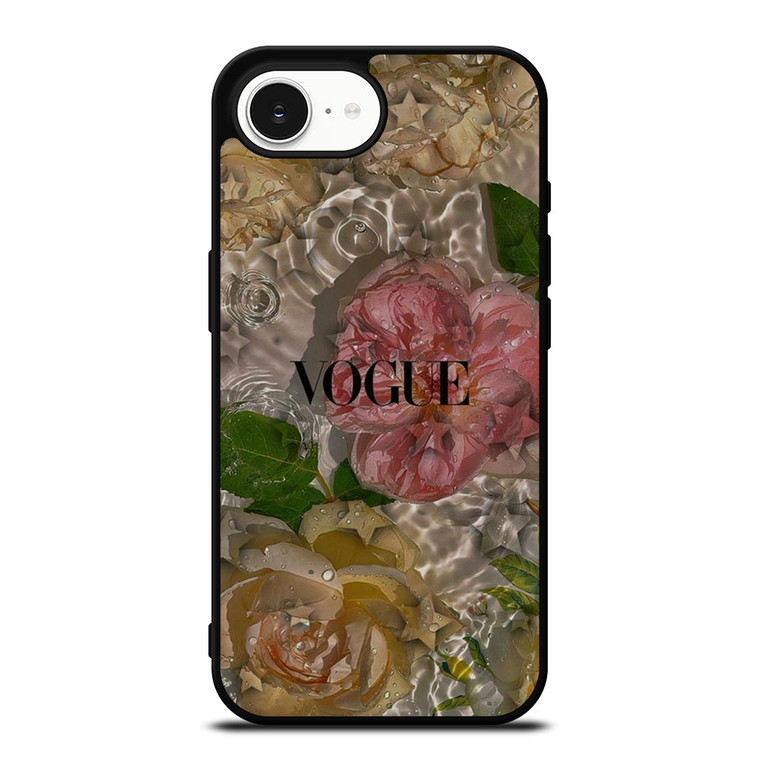 VOGUE FASHION LOGO FLOWER iPhone 16e Case Cover VOGUE FASHION LOGO FLOWER iPhone 16e Case Cover