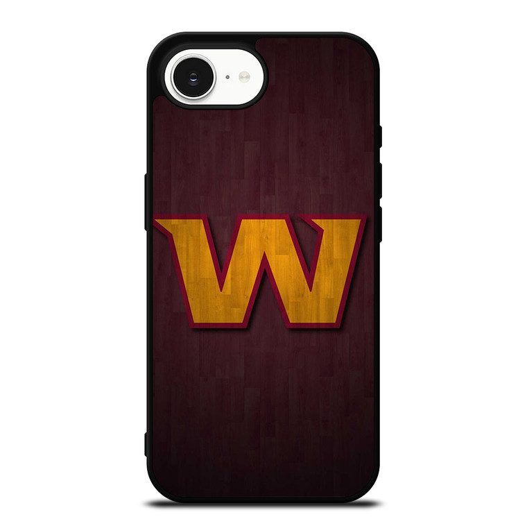 WASHINGTON COMMANDERS WOOD LOGO iPhone 16e Case Cover WASHINGTON COMMANDERS WOOD LOGO iPhone 16e Case Cover