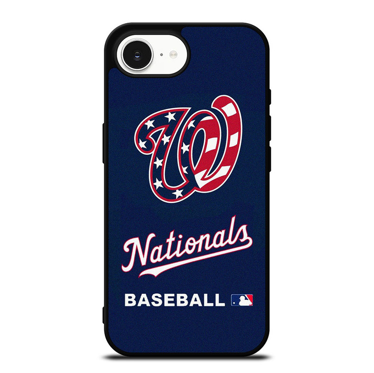 WASHINGTON NATIONALS BASEBALL MLB SYMBOL iPhone 16e Case Cover WASHINGTON NATIONALS BASEBALL MLB SYMBOL iPhone 16e Case Cover
