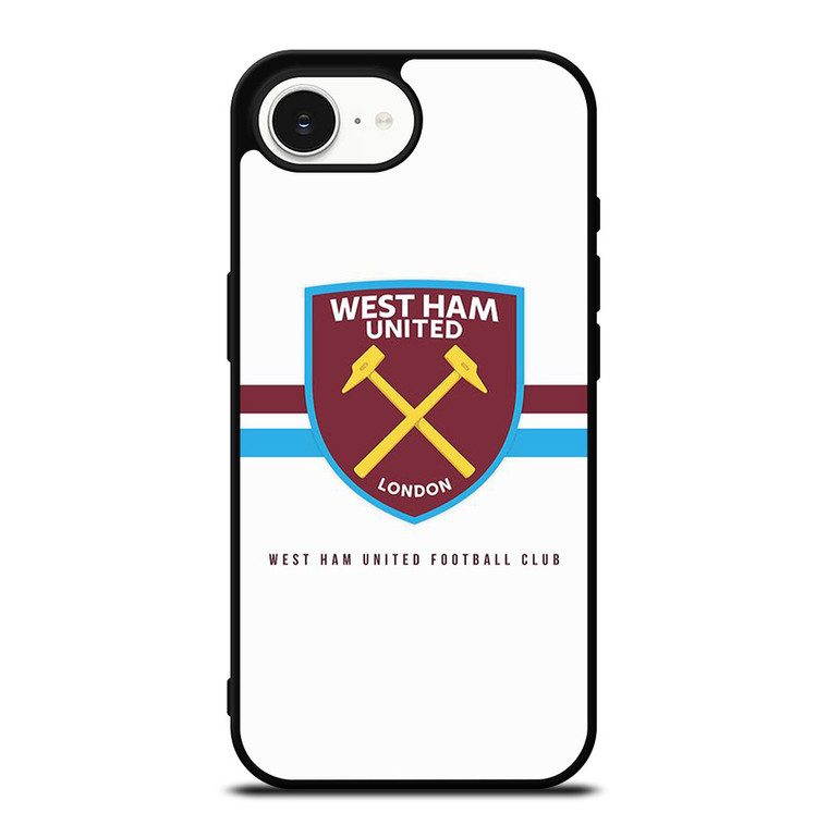WEST HAM UNITED FOOTBALL CLUB LONDON iPhone 16e Case Cover WEST HAM UNITED FOOTBALL CLUB LONDON iPhone 16e Case Cover