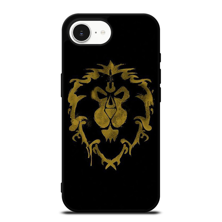 WORLD OF WARCRAFT ALLIANCE BLACK LOGO iPhone 16e Case Cover WORLD OF WARCRAFT ALLIANCE BLACK LOGO iPhone 16e Case Cover