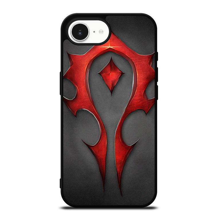WORLD OF WARCRAFT HORDE LOGO iPhone 16e Case Cover WORLD OF WARCRAFT HORDE LOGO iPhone 16e Case Cover