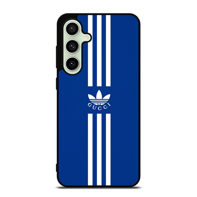 ADIDAS X GUCCI RETRO BLUE Samsung Galaxy S24 FE Case Cover ADIDAS X GUCCI RETRO BLUE Samsung Galaxy S24 FE Case Cover