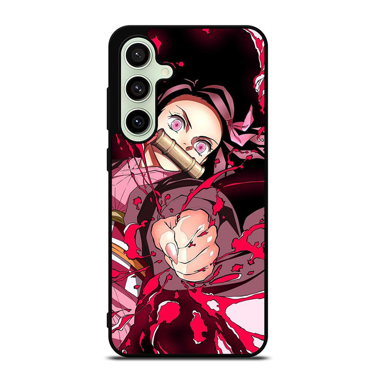 ANIME KIMETSU NO YAIBE DEMON SLAYER NEZUKO KAMADO Samsung Galaxy S24 FE Case Cover