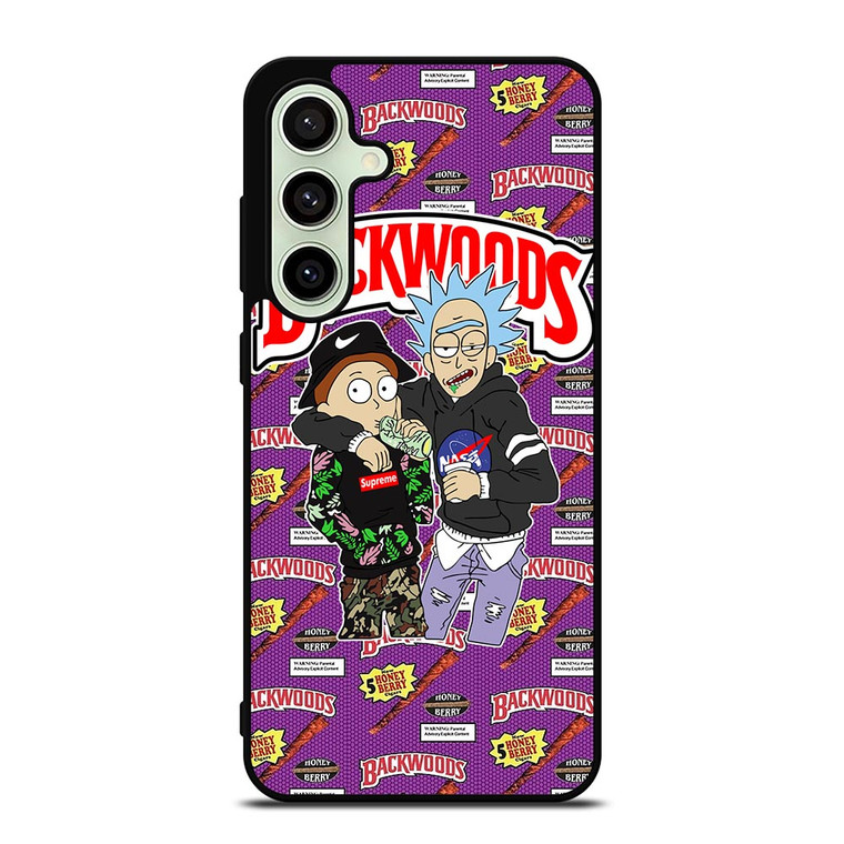BACKWOODS CIGAR RICK AND MORTY Samsung Galaxy S24 FE Case Cover